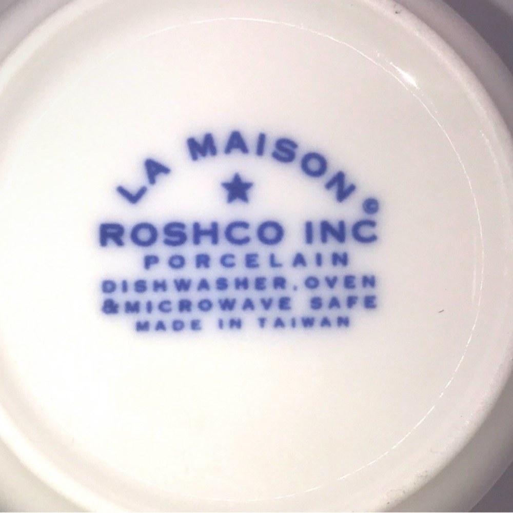 🧡 Vintage La Maison Porcelain Cup - Picture 2 of 5